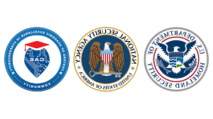 国土安全部的印章, 国家安全局, 以及网络安全方面的卓越学术中心